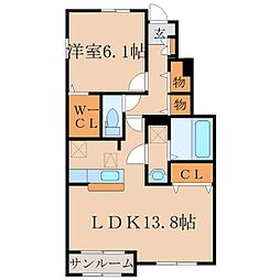 ル・シエル A 1階