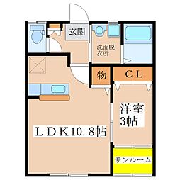 カーサ・コリーナ 1階/-