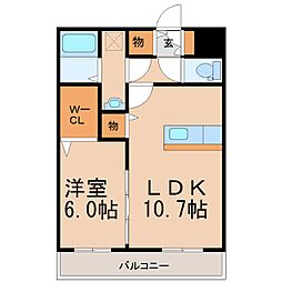 メルローズ札元 3階/-