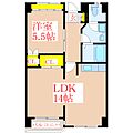 ロイヤルシティ見次7階4.7万円