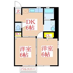 🉐敷金礼金0円！🉐フレグランス広瀬　Ｄ棟