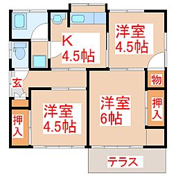 🉐敷金礼金0円！🉐松窪様貸家　3号棟