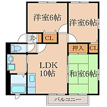 アプリコットステージ　I  ｜ 鹿児島県鹿児島市清和3丁目12番地58（賃貸アパート3LDK・2階・60.00㎡） その2