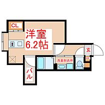 ＺＥＰＨＹＲ  ｜ 鹿児島県鹿児島市東谷山2丁目1番22（賃貸マンション1R・3階・24.32㎡） その2