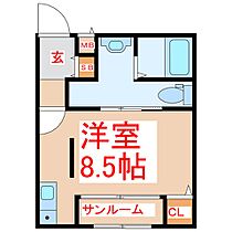 ＢＬＤＧ．Ｙ  ｜ 鹿児島県鹿児島市谷山中央2丁目4184（賃貸マンション1R・2階・28.00㎡） その2