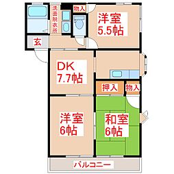 フレグランスＹ 2階/-