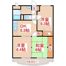 ガーデンハイツ金峰 1階