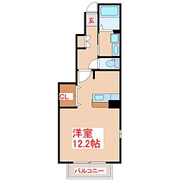 ＨＡＲＡＤＡ　2番館　Ｂ 1階/-