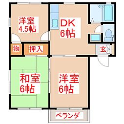 メゾンソリアード 1階/-