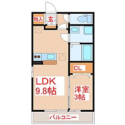 ナチュール清和 1階/-