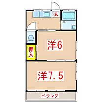 白百合ハイツ  ｜ 鹿児島県鹿児島市唐湊3丁目15番地11（賃貸アパート2K・2階・33.00㎡） その2