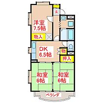 アヴェルデ紫原  ｜ 鹿児島県鹿児島市紫原7丁目4番地9（賃貸マンション3DK・4階・56.90㎡） その2