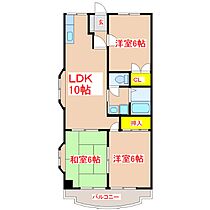 セデリア村中I  ｜ 鹿児島県鹿児島市真砂本町52番地1（賃貸マンション3LDK・3階・56.00㎡） その2