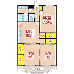 ファンターナ紫原 4階