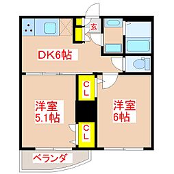 さくらヒルズ唐湊壱番館 4階