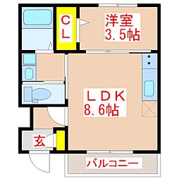 オレンジクレスト II 1階