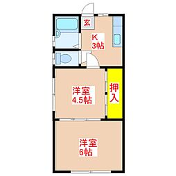 大崎アパート 1階/-