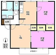 ハイランドタウン Ｇ/Ｆ  ｜ 長野県松本市大字島内（賃貸アパート2LDK・2階・55.47㎡） その2