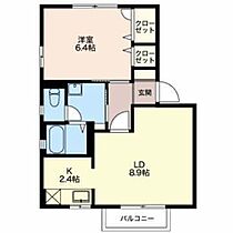 フォーレスグリーンコート  ｜ 長野県松本市大字洞（賃貸アパート1LDK・2階・42.72㎡） その2