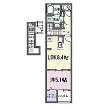 フローラル　Ａ 203 ｜ 長野県松本市大字島内5285番地1（賃貸アパート1LDK・2階・38.81㎡） その2