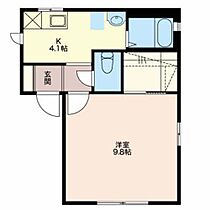 エスポワールＢ  ｜ 長野県松本市井川城３丁目（賃貸アパート1K・2階・33.25㎡） その2