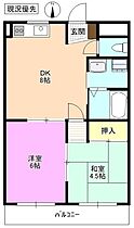 ヴィラ安曇野  ｜ 長野県松本市中条（賃貸マンション2DK・5階・39.33㎡） その2