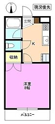 間取図画像 1K