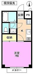 間取図画像 1K