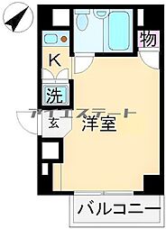 TOP尾久駅前NO1 ワンルームの間取図画像