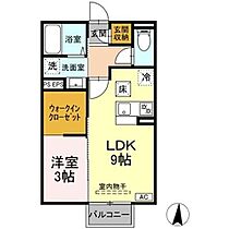 エスポワール岩船　C  ｜ 長野県中野市大字岩船（賃貸アパート1LDK・2階・33.39㎡） その2