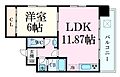 ワンズキャッスル7階6.2万円