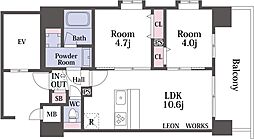 スプランディッド玉造DUE 10階/1002