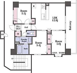スプランディッド玉造DUE 9階/901