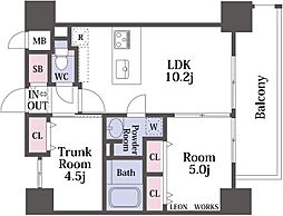 Louis Residence 弁天町 6階