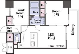 Louis Residence 弁天町 2階/207