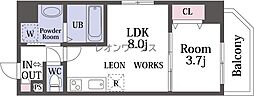 ジーグランデ九条 2階/202