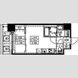 S-RESIDENCE難波西alter 8階