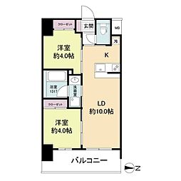 セレニテフラン新大阪 10階/1002