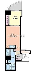SERENiTE梅田EST 1DKの間取図画像