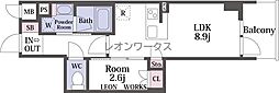 K-COURT谷町四丁目 11階/1109