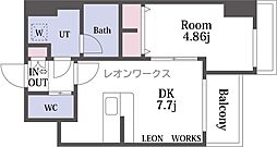 プレジオ難波ASIAN 15階/1504