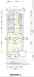 プレサンス大国町アドロッソ 1Kの間取図画像