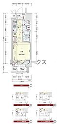 プレサンスOSAKA DOMECITYワンダー 8階