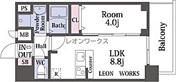 プレサンスOSAKA姫里ヴィオン 9階/904