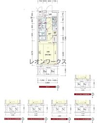 プレサンス梅田北オール 4階