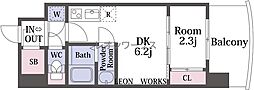 セレニテ梅田北グランデ 6階/605