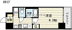 プレサンス本町ジョイス 1Kの間取図画像