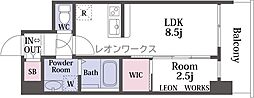 セレニテ谷町六丁目アリエ 9階