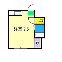 ロンドハウス 203 ｜ 高知県高知市朝倉本町2丁目15-8（賃貸アパート1R・2階・16.56㎡） その2