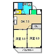 メゾン・マルベリ 402 ｜ 高知県高知市札場6-2（賃貸マンション2DK・4階・41.00㎡） その2